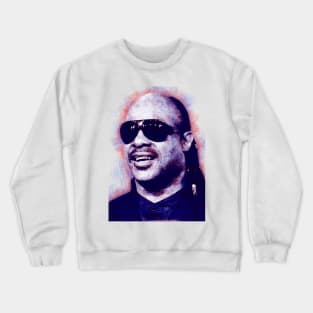 Stevie Wonder Pen Sketch Crewneck Sweatshirt